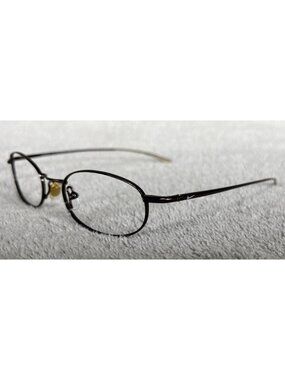 Nike 4050 211 Round Oval Brown Slim Metal Eyeglasses Frames Flexon 49-19-140